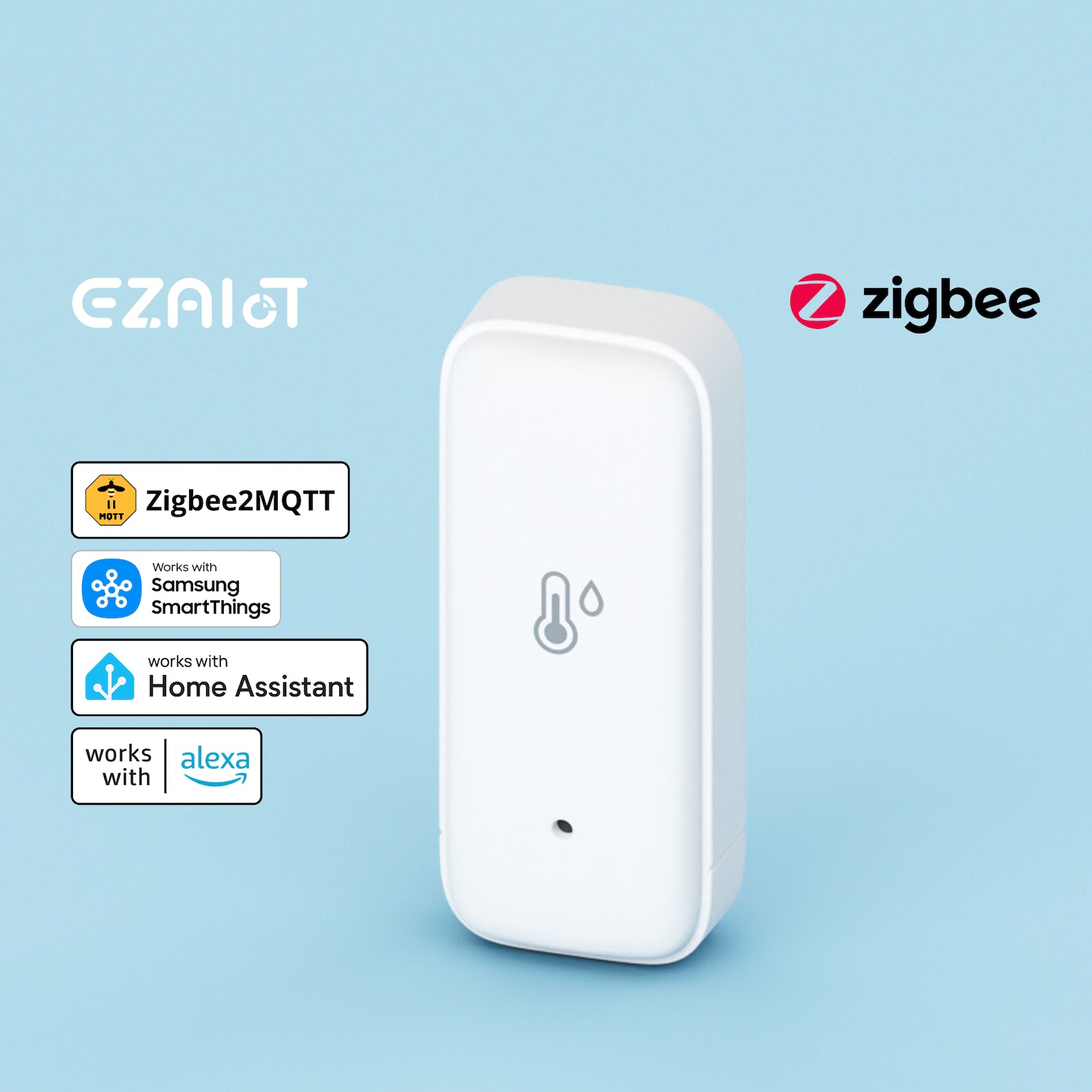 Home Cinema Alexa - Tuya Smart Zigbee 3.0 Sıcaklık Nem