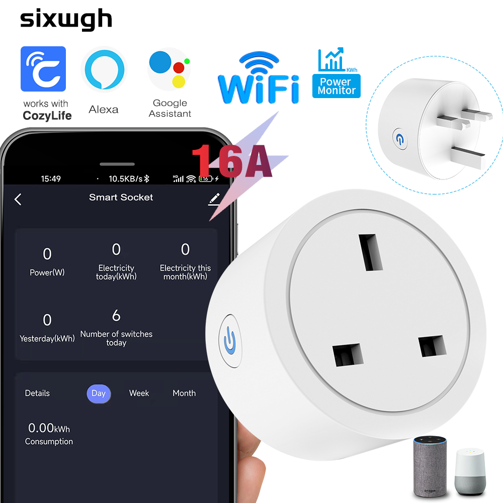 Home Cinema Alexa - Enerji İzleme Özellikli WiFi Akıllı Priz