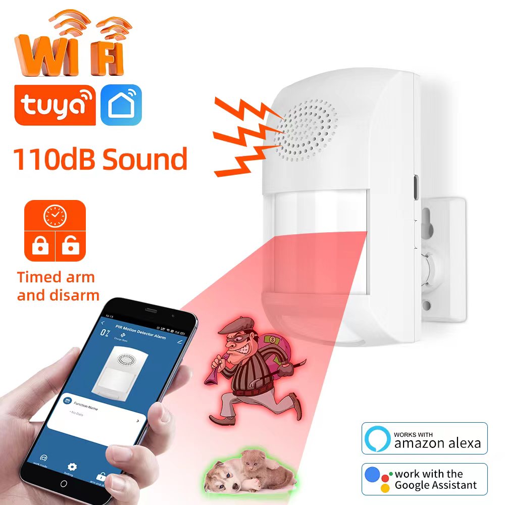 Home Cinema Alexa - Tuya WiFi kızılötesi PIR hareket sensörü