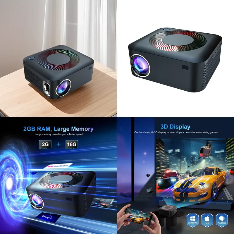 Home Cinema With Projector - XNANO Fabrika Toptan Satış X5 Projektör