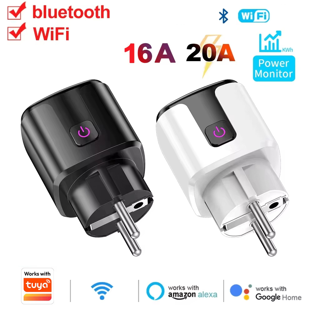 Home Cinema Alexa - 20A AC100-240V Wifi Akıllı Fiş Akıllı