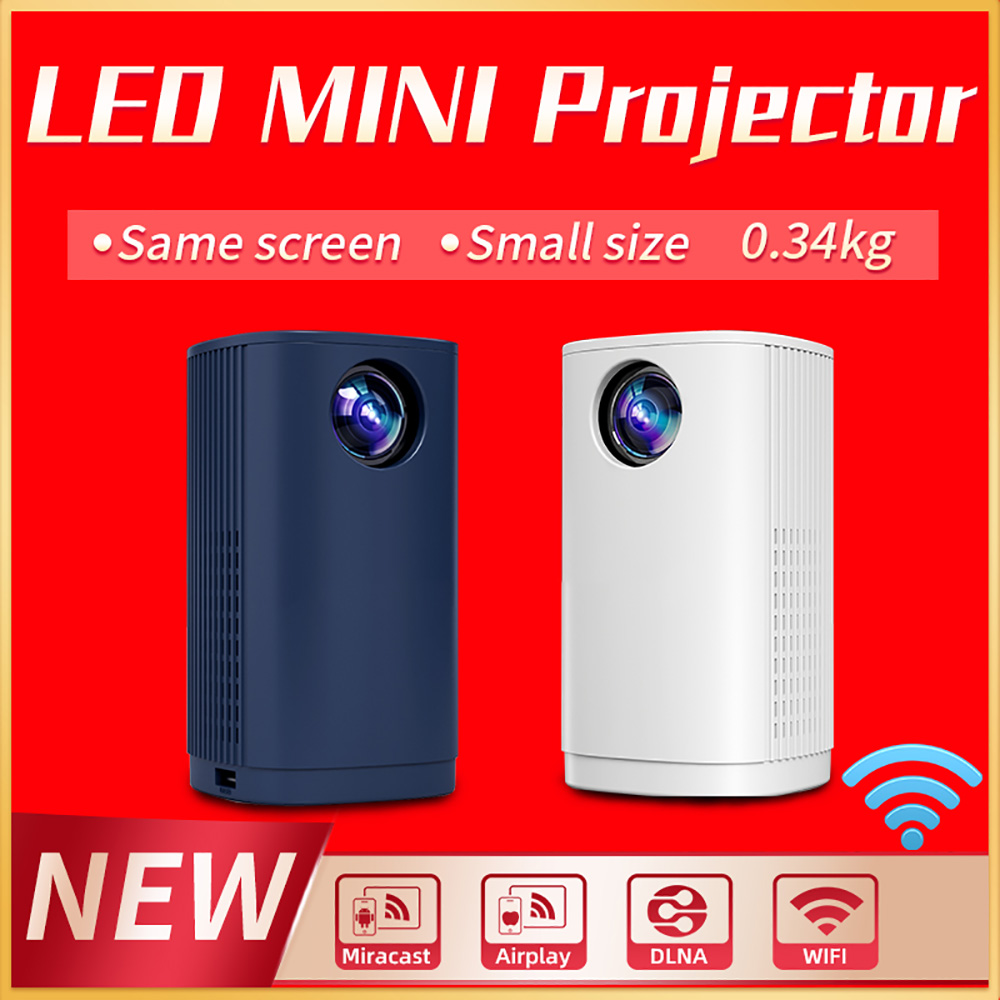 Xiaomi Home Cinema - Akıllı projektör WIFI Mini taşınabilir ev