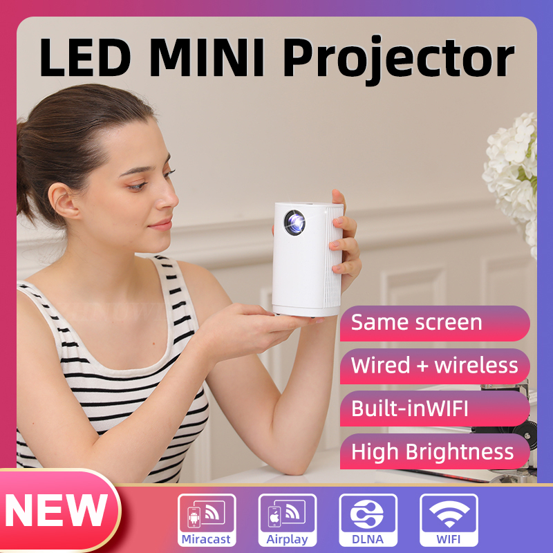 Xiaomi Home Cinema - Akıllı projektör WIFI Mini taşınabilir ev