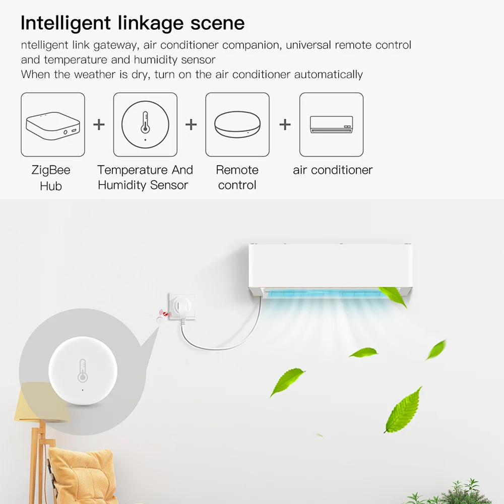 Tuya Akıllı Zigbee Sıcaklık ve - Home Cinema Alexa incelemesi ve fiyatı