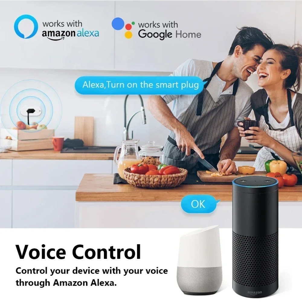 UNKAS, Tuya Brezilya Priz WIFI - Home Cinema Alexa incelemesi ve fiyatı