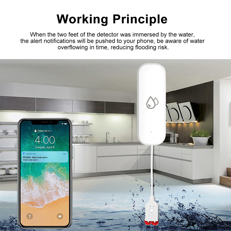 Tuya WiFi Su Kaçağı Alarm Sens - Home Cinema Alexa incelemesi ve fiyatı