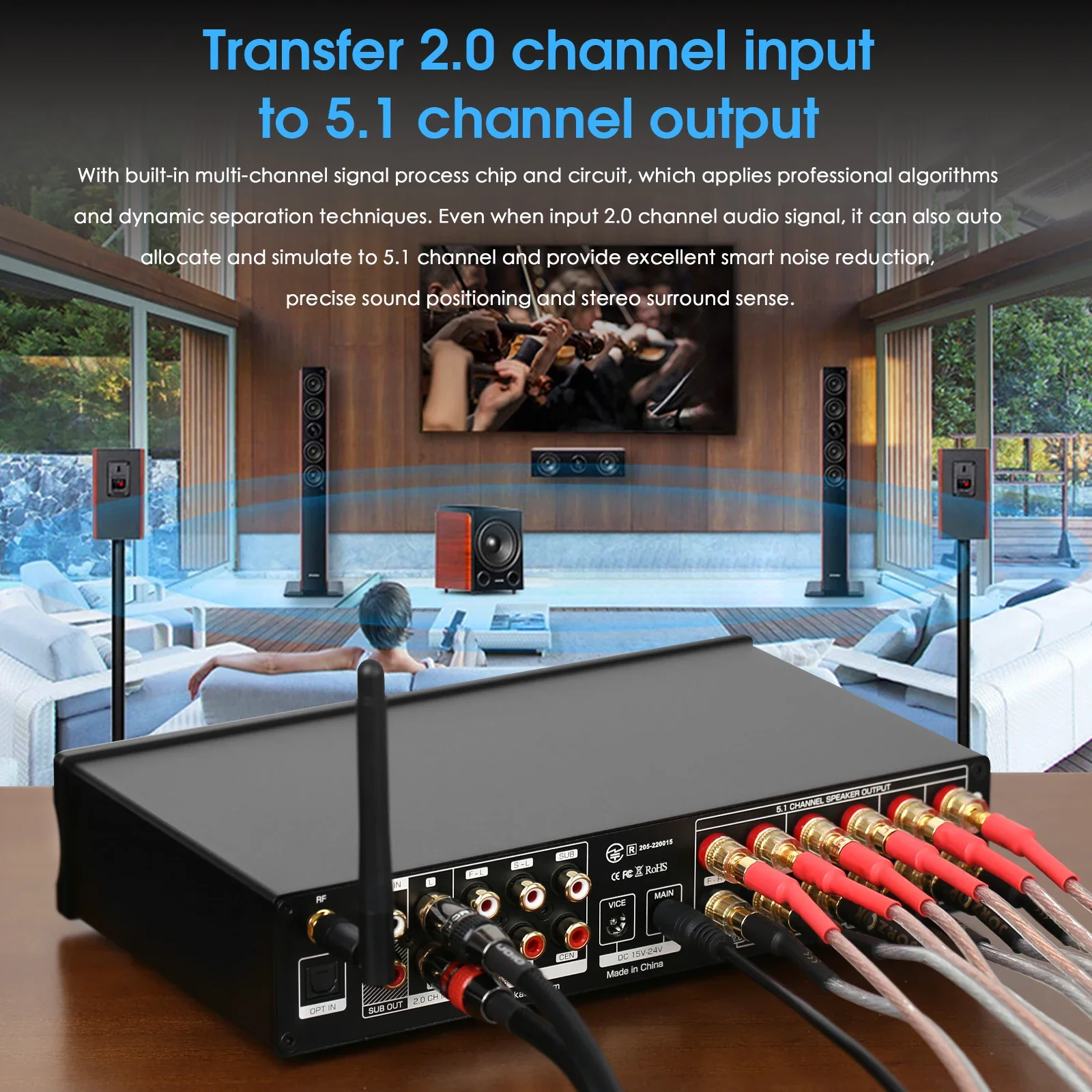 Douk Ses 5.1 Kanal Dijital Amp - Home Cinema Beamer incelemesi ve fiyatı